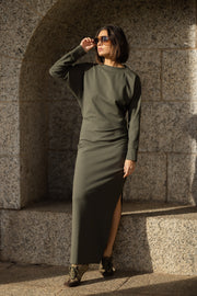 Milano Dress | Forest Green