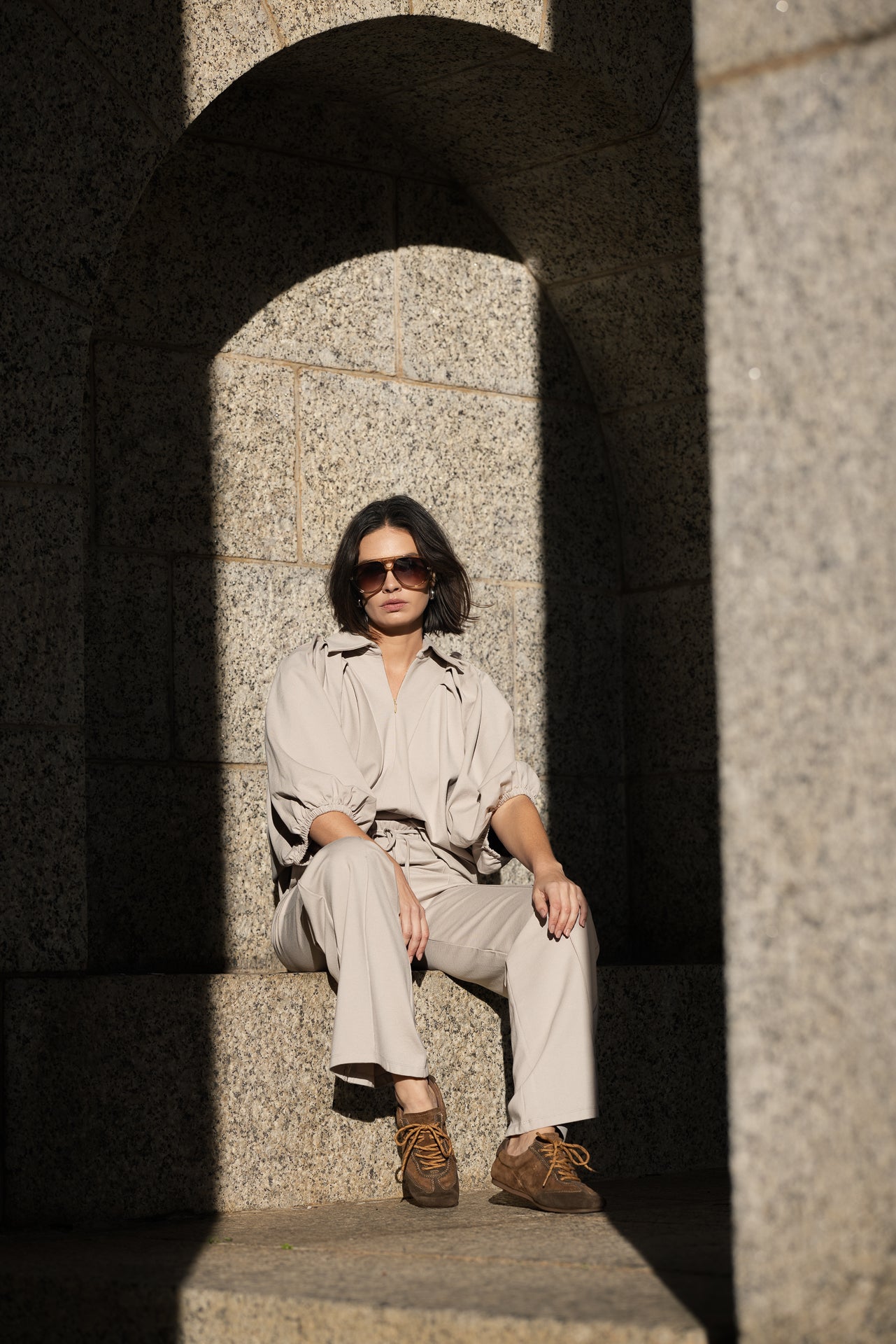 Marbella Sneaker | Sahara