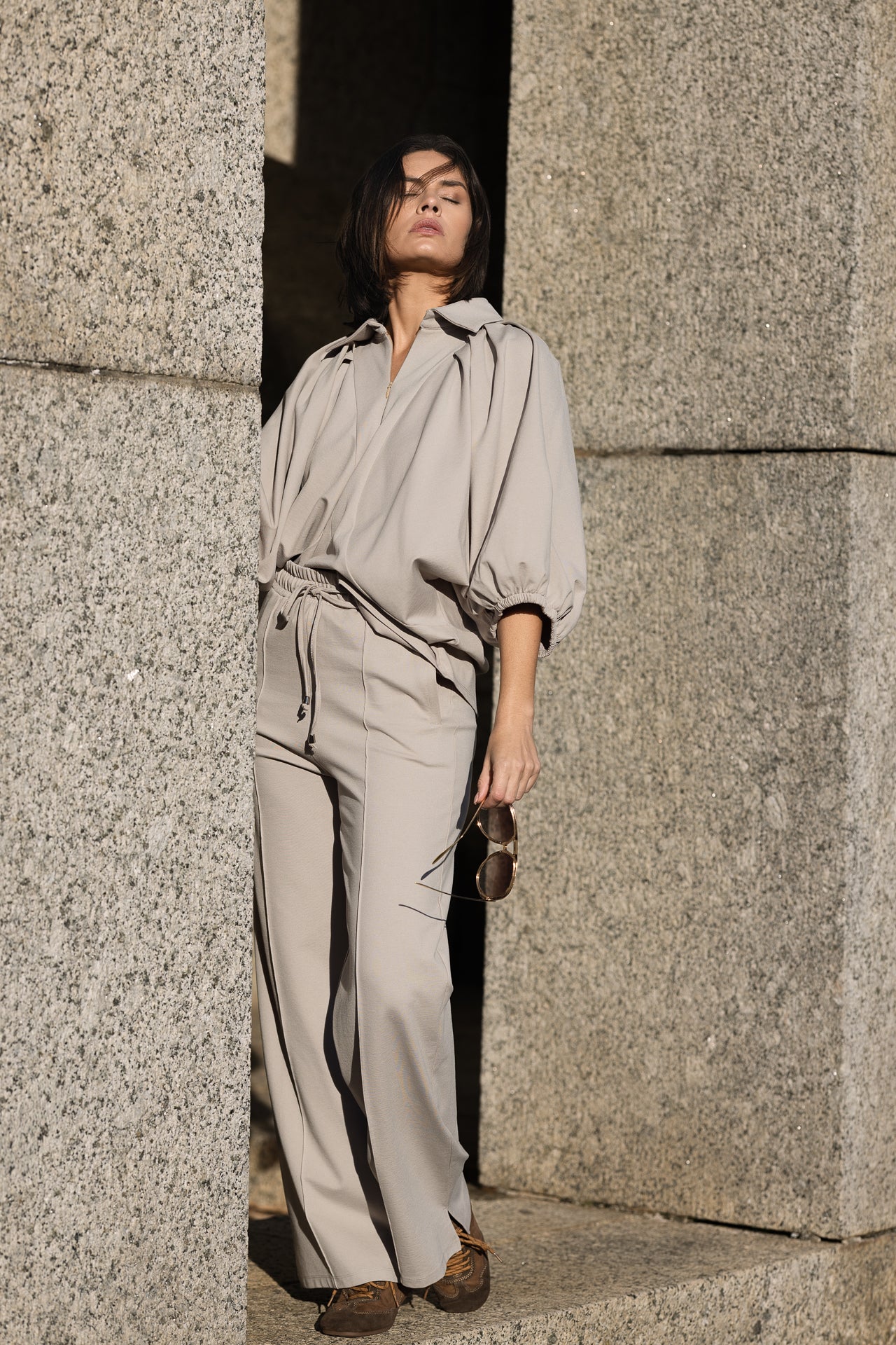 Monaco Top | Urban Taupe