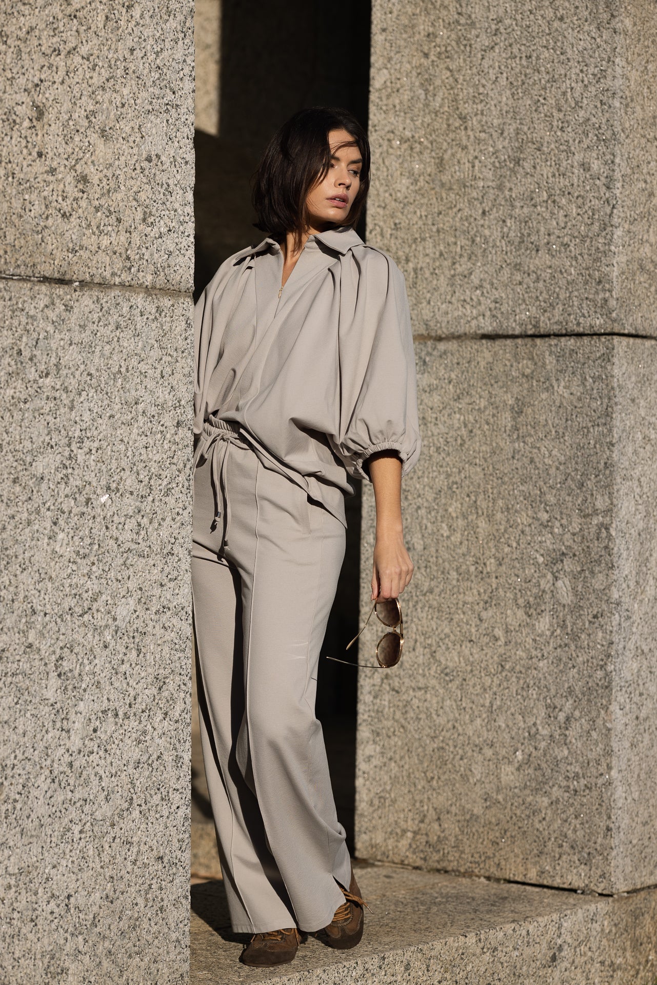 Monaco Top | Urban Taupe