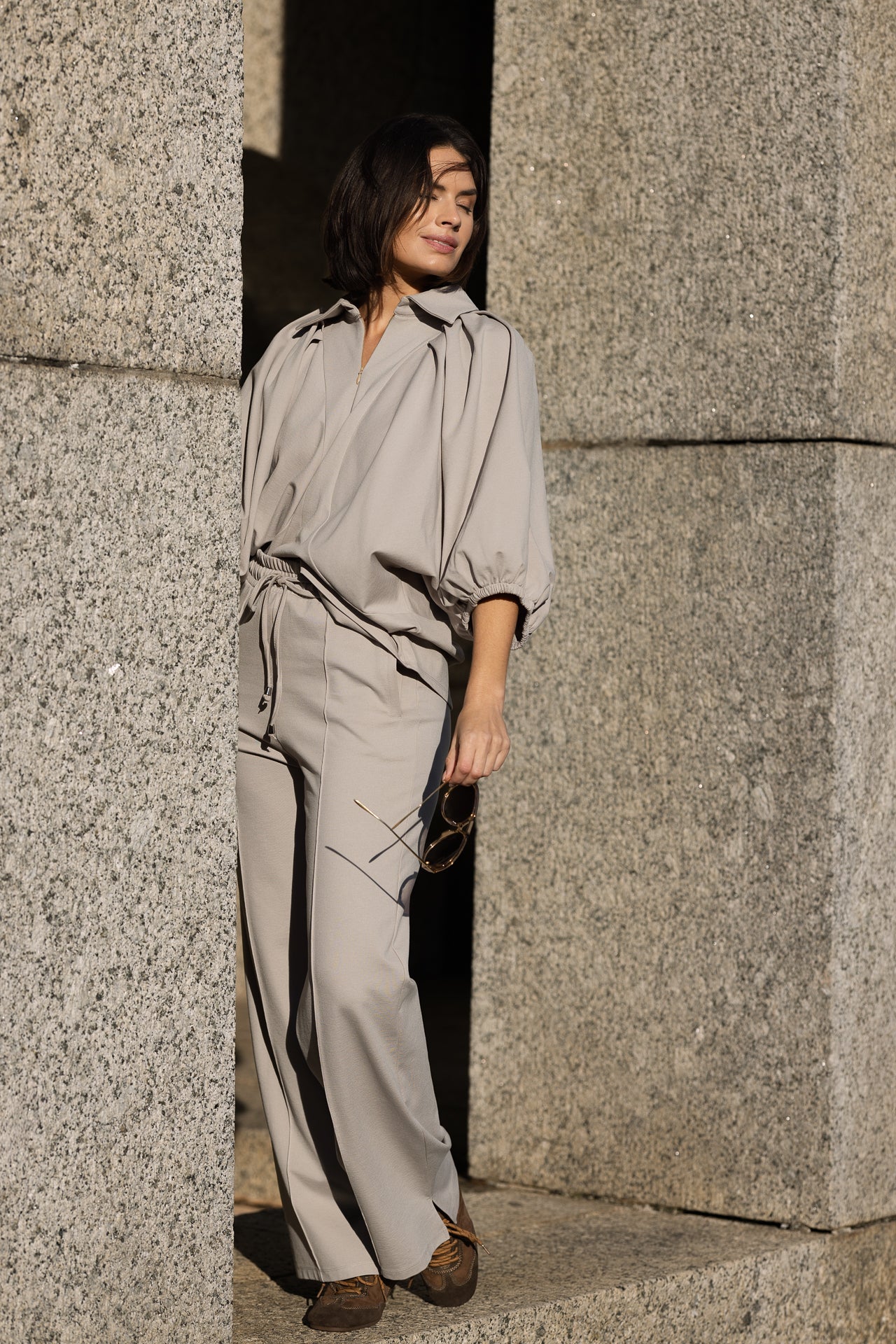 Monaco Top | Urban Taupe