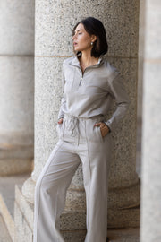 Lana Palazzo Pants | Urban Taupe