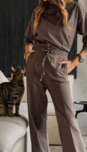 Lana Palazzo Pants | Major Brown